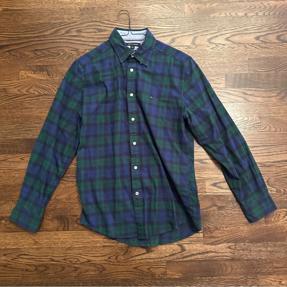 Tommy Hilfiger Plaid Flannel Sz M